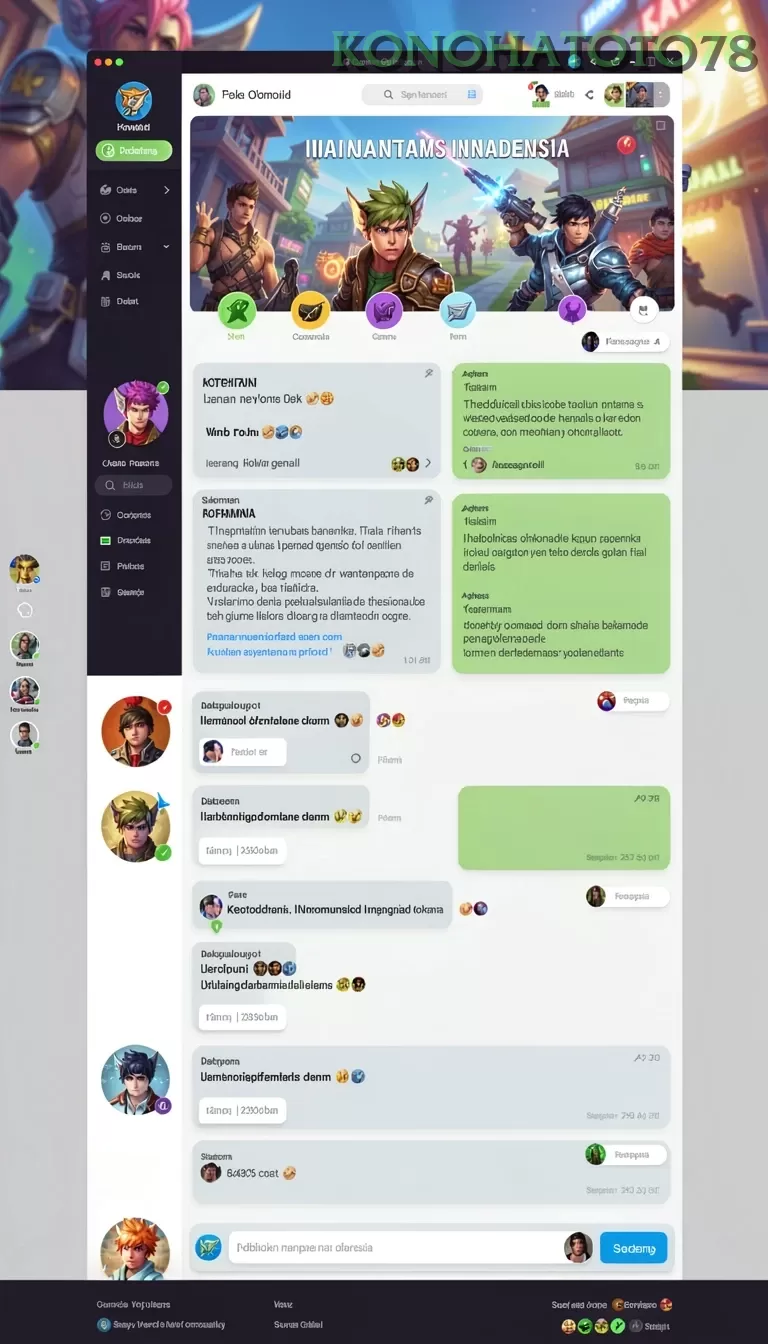 Cuplikan layar MPOTURBO — menu navigasi