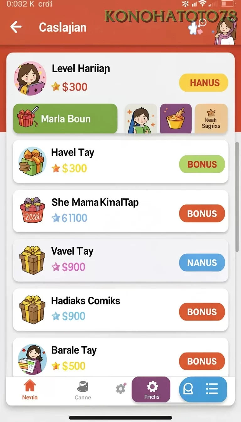 Cuplikan layar CLBKTOTO — aktivitas